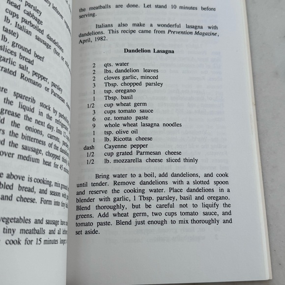 SIGNED The Dandelion Celebration: A Guide to Unexpected Cuisine Peter Gail 1994 - Picture 6 of 7